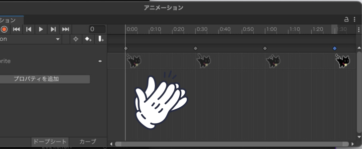 Unity　アニメーション